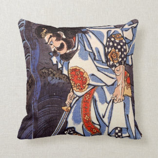 Coussin Dragon Susanoo de Kuniyoshi aucun mikoto