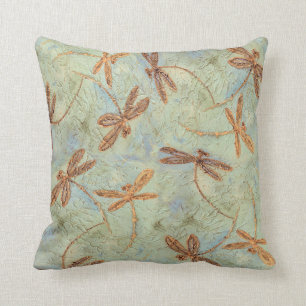 Coussin Dragonfly Dance Gold