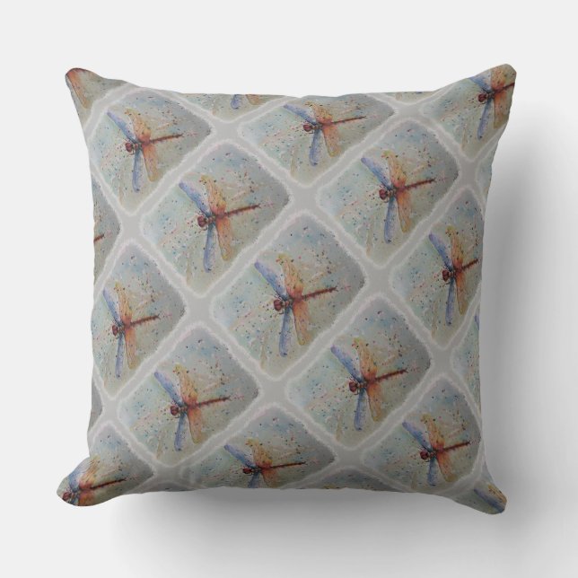 COUSSIN DRAGONFLY DU COLORFUL (Recto)