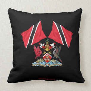 Coussin Drapeau 01 de Trinité-et-Tobago