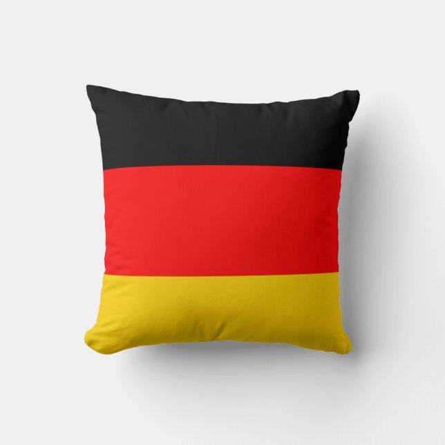 Coussin Drapeau Allemagne (Recto)