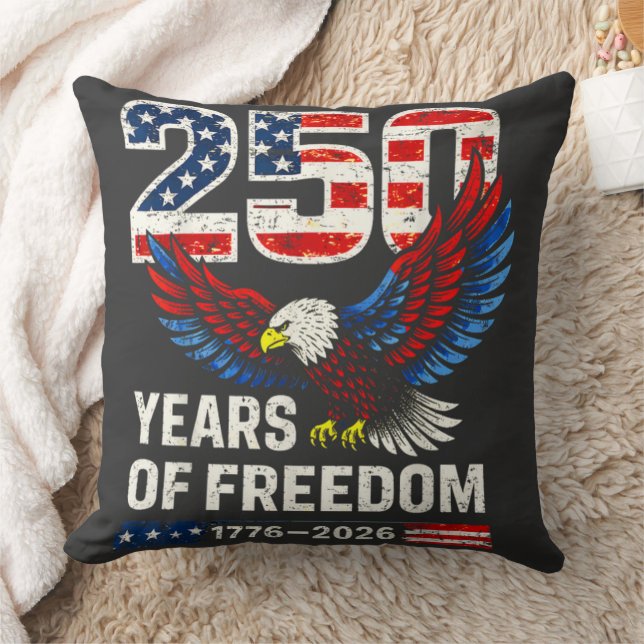 Coussin drapeau américain 250e anniversaire américain (Couverture)