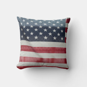 Coussin Drapeau américain chez le comté de Sussex juste