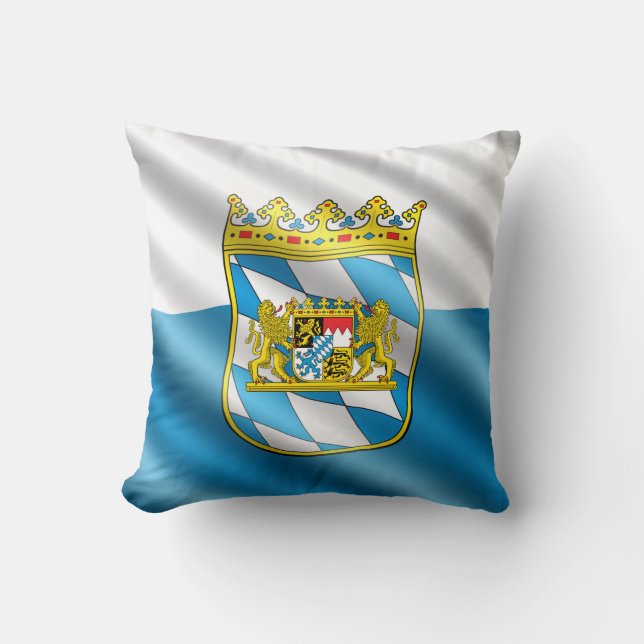 Coussin Drapeau bavarois (Recto)