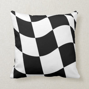 Coussin Drapeau Checkered