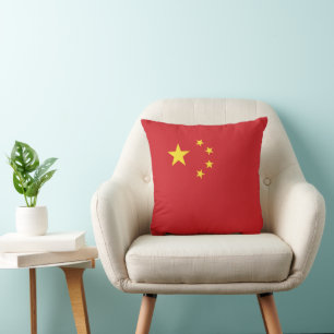 Coussin Drapeau chinois