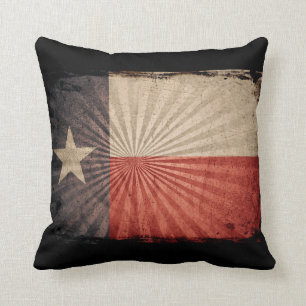 Coussin Drapeau cool Grunge Texas