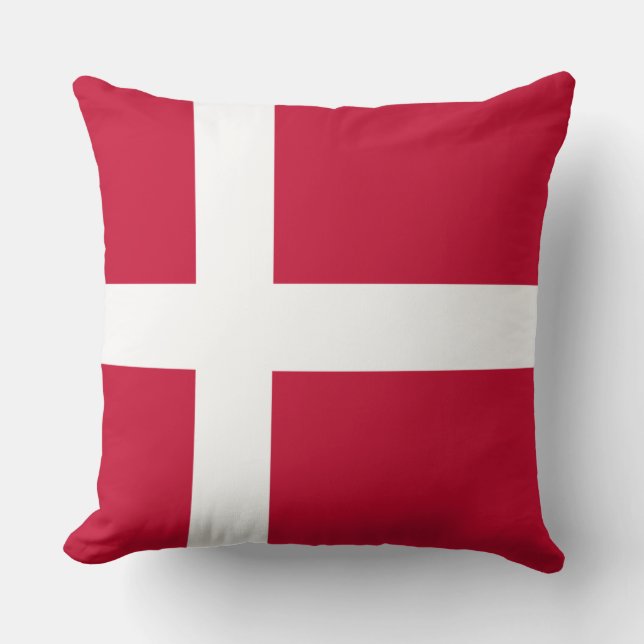 Coussin Drapeau danois (Recto)