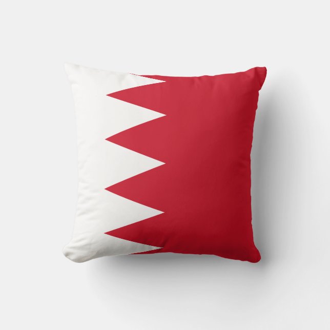 Coussin Drapeau de Bahreïn (Recto)