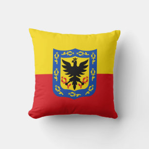 Coussin Drapeau de Bogota, Colombie Jeu d'oreiller
