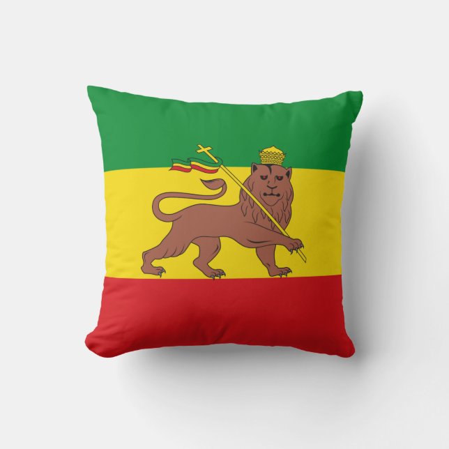 Coussin Drapeau_de_Ethiopie_(1897-1936 ;_1941-1974).png (Recto)