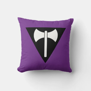 Coussin Drapeau de fierté lesbienne SlipperyJoe puissant s