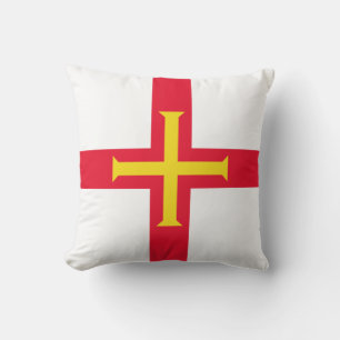 Coussin Drapeau de Guernesey