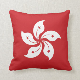 Coussin Drapeau de Hong Kong
