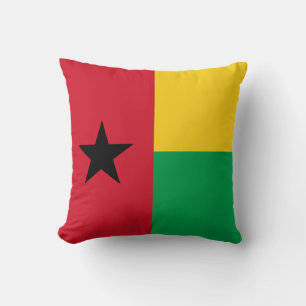 Coussin Drapeau de la Guinée-Bissau