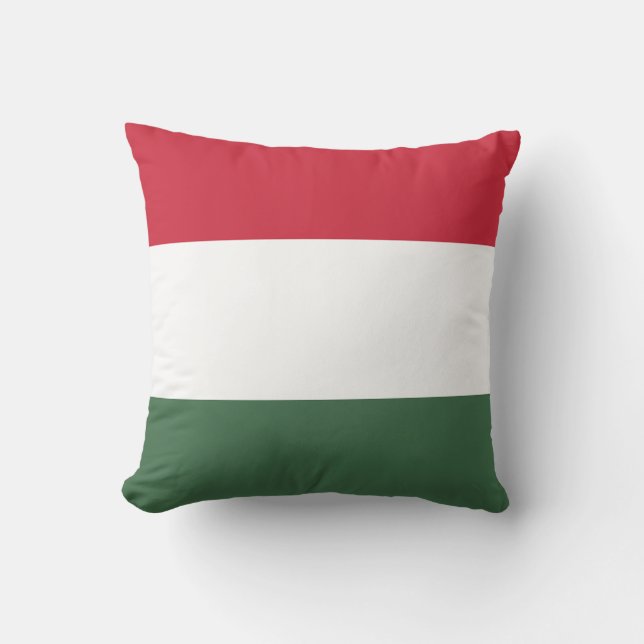 Coussin Drapeau de la Hongrie (Recto)
