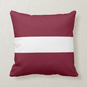 Coussin Drapeau de la Lettonie