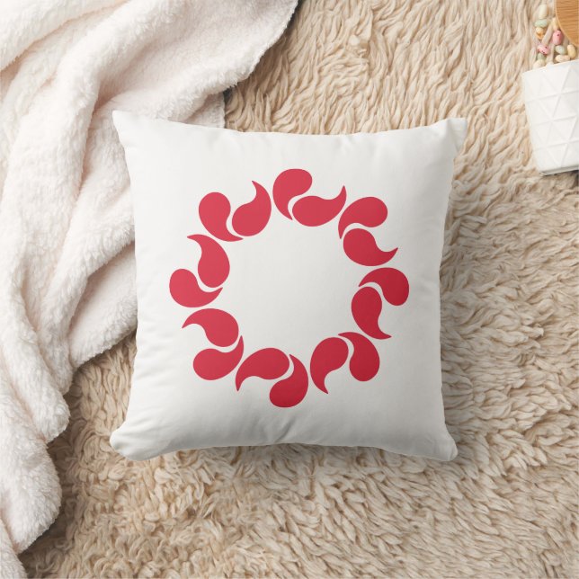 Coussin Drapeau de la préfecture de Saitama, Japon (Couverture)