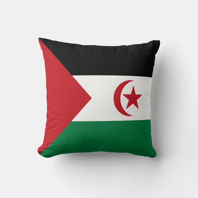 Coussin Drapeau de la République arabe sahraouie démocrati (Recto)