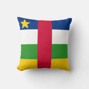 Coussin Drapeau de la République centrafricaine