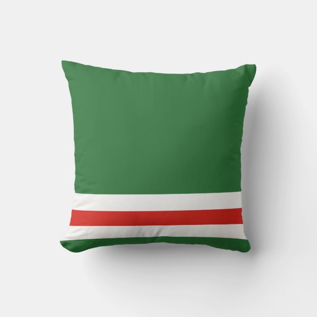 Coussin Drapeau de la République tchétchène d'Ichkeria (Recto)