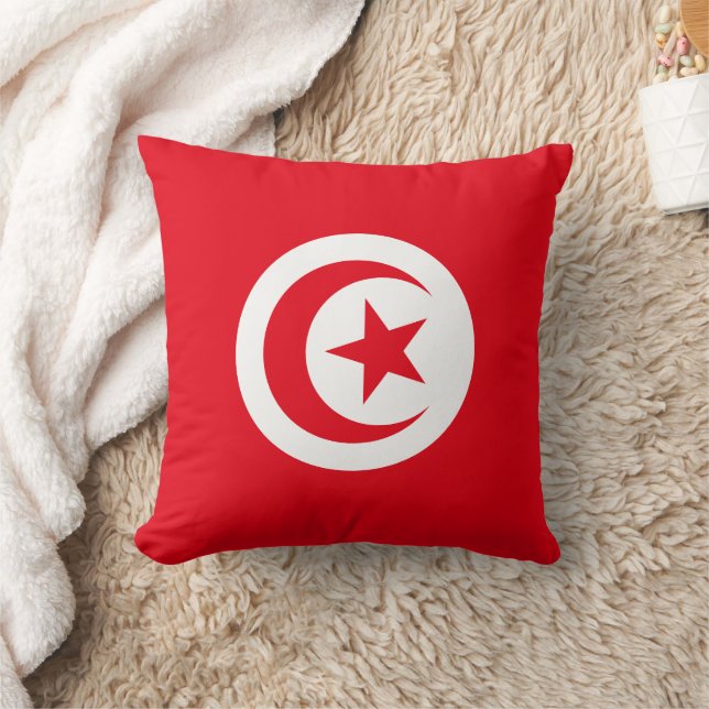 Coussin Drapeau de la Tunisie (Couverture)