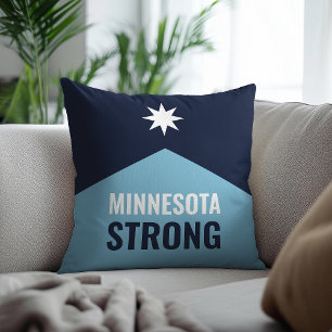 Coussin Drapeau de l'État rebelle du Minnesota