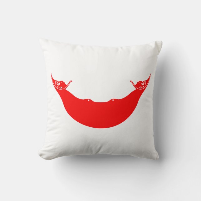 Coussin Drapeau de l'île de Pâques (Recto)
