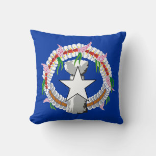 Coussin Drapeau des îles Mariannes du Nord