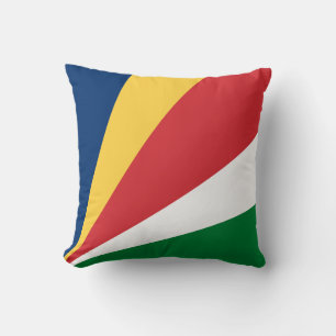 Coussin Drapeau des Seychelles