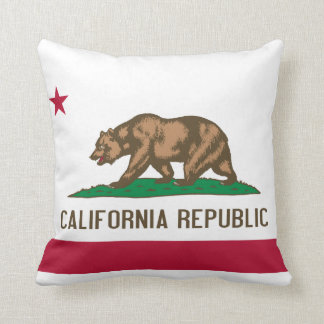 Coussin Drapeau d'état de la Californie