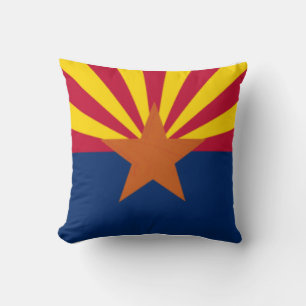 Coussin Drapeau d'État de l'Arizona
