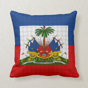 Coussin Drapeau du Haïti