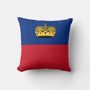 Coussin Drapeau du Liechtenstein