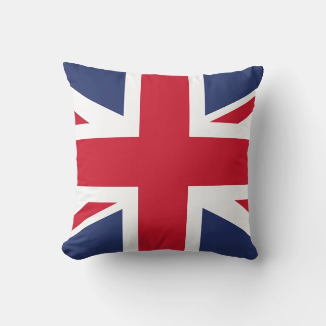 Coussin Drapeau du Royaume-Uni (Recto)