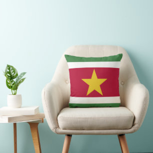 Coussin drapeau du Suriname