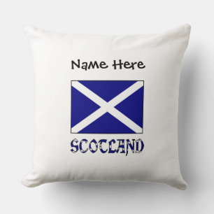 Coussin Drapeau écossais personnalisé