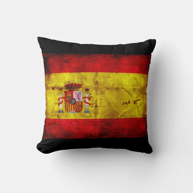 Coussin Drapeau espagnol (Recto)