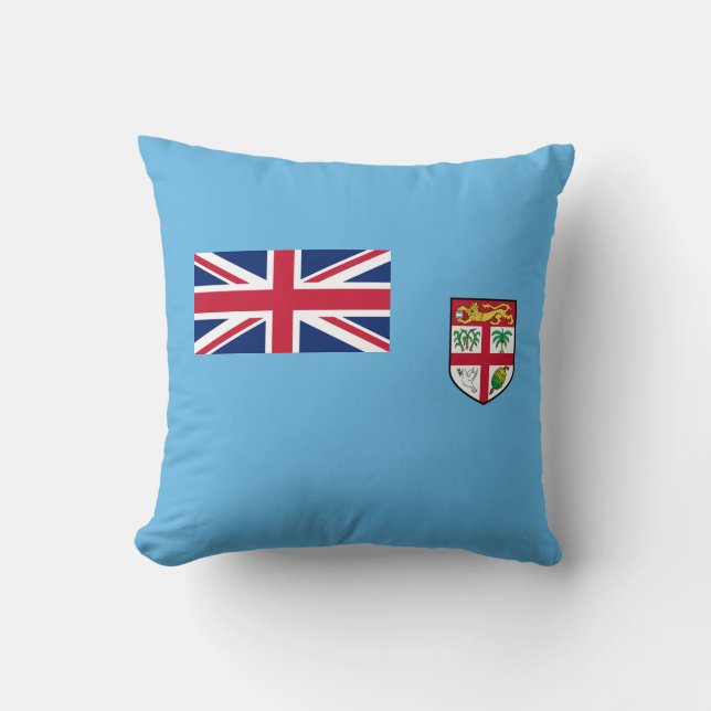 Coussin Drapeau Fidji (Recto)