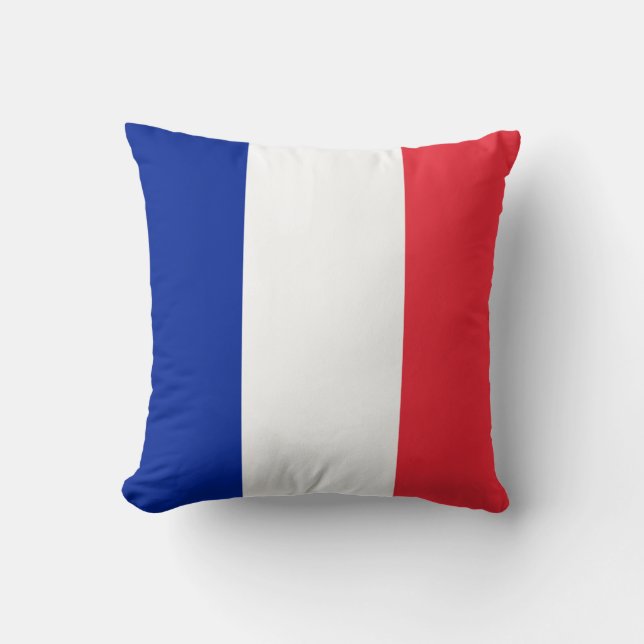 Coussin Drapeau français (Recto)