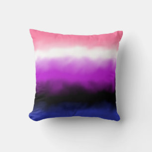 Coussin Drapeau Genderfluide Pilote
