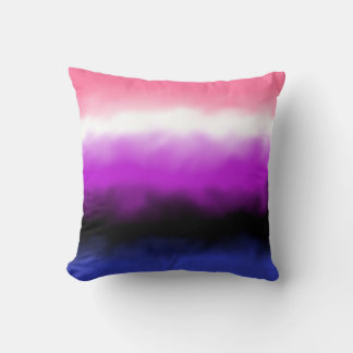Coussin Drapeau Genderfluide Pilote