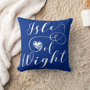 Coussin Drapeau I Heart Isle of Wight