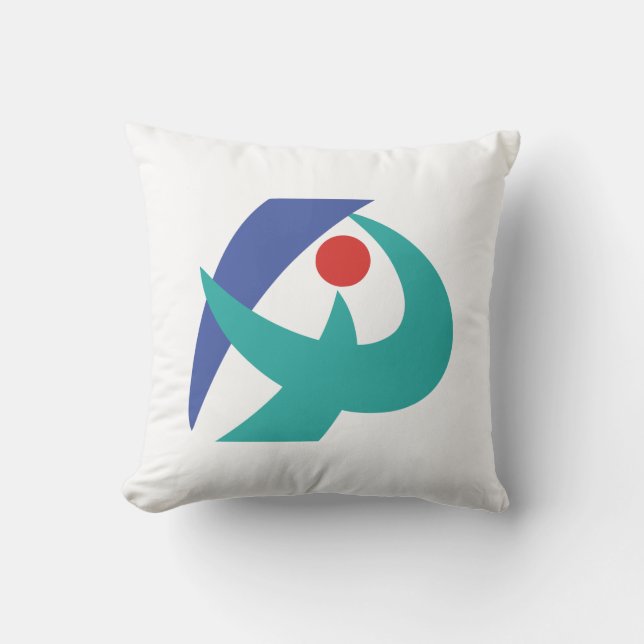 Coussin Drapeau Iga, Mie, Japon (Recto)