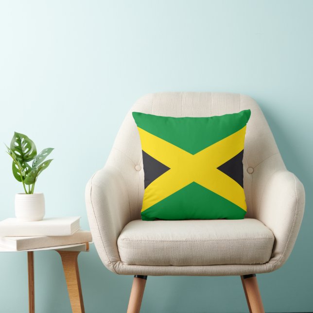 Coussin Drapeau jamaïcain (Chaise)