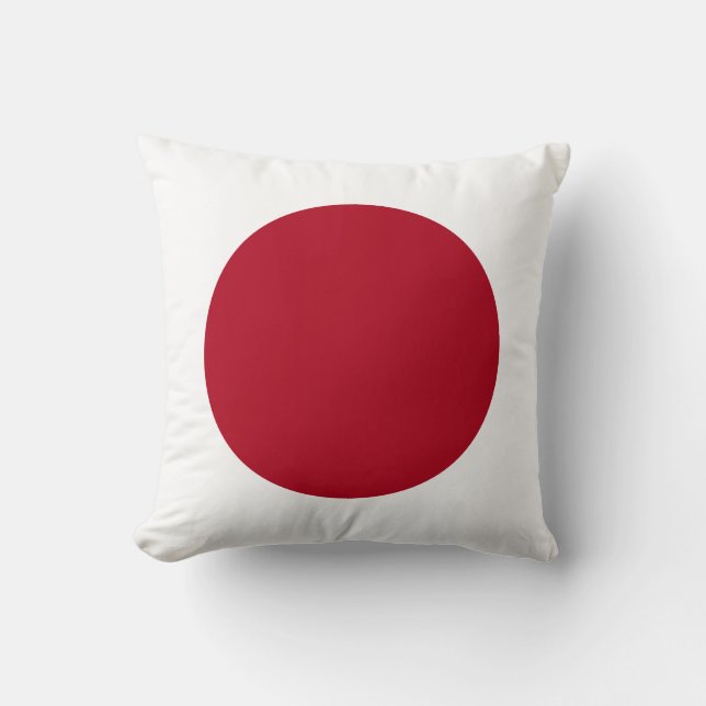 Coussin Drapeau japonais (Recto)