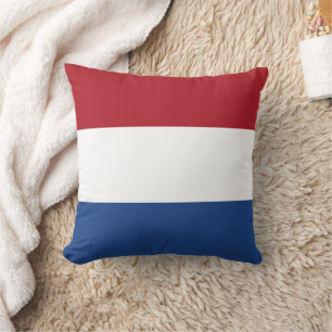 Coussin Drapeau Pays-Bas tricolore