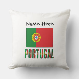 Coussin Drapeau portugais personnalisé 