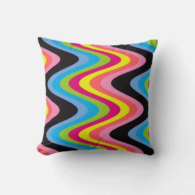Coussin Drapeau Queer Pride (Recto)