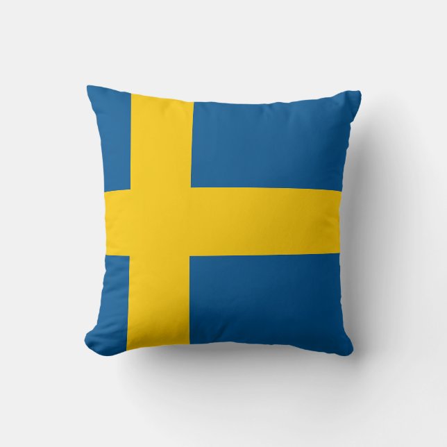 Coussin Drapeau suédois (Recto)